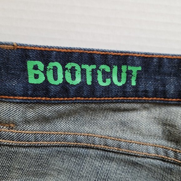 Boot cut jeans J. Crew petite dark wash distressed stretch cotton denim pants - Picture 9 of 14